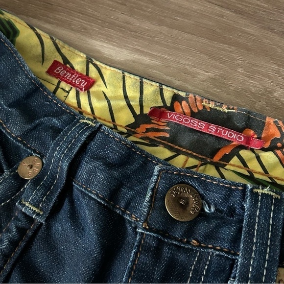 VOGOSS STUDIO Blue Bentley Capri Women Size 26 - Picture 12 of 13